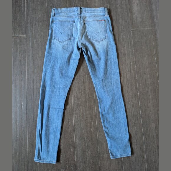 Hudson Nico Super Skinny Jeans, Mid Rise Light Wash Size 26 - Picture 3 of 13